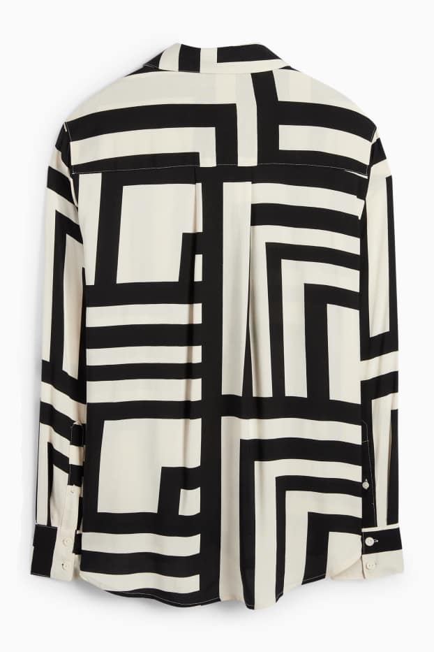 Donna - Blusa - fantasia - nero / beige