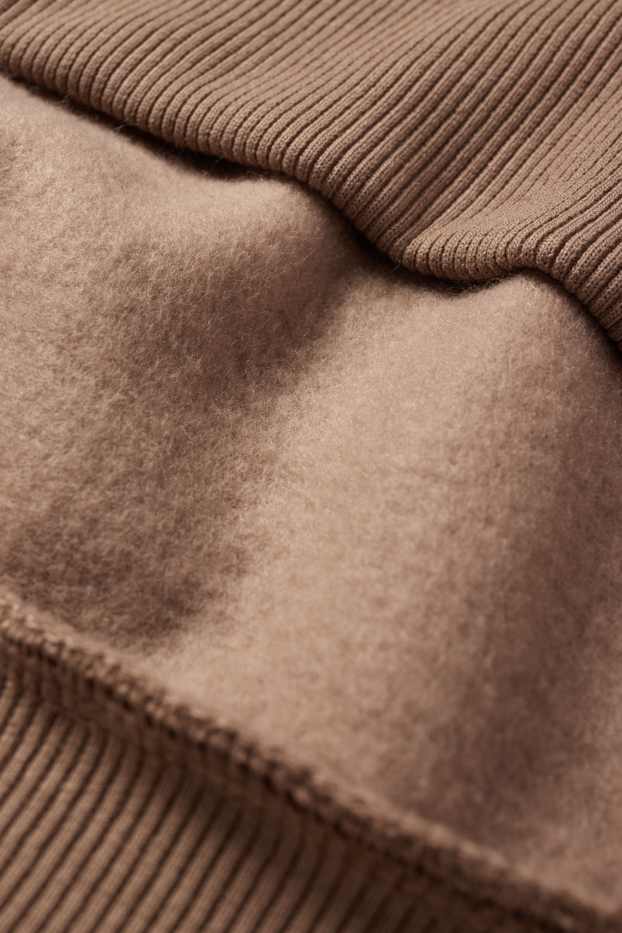 Dames - Sweatshirt - lichtbruin