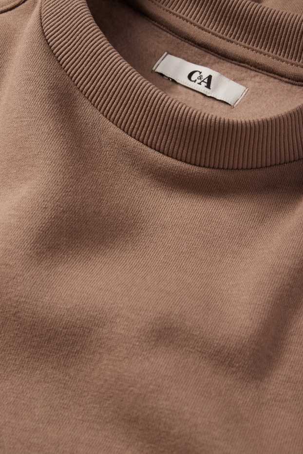 Dames - Sweatshirt - lichtbruin