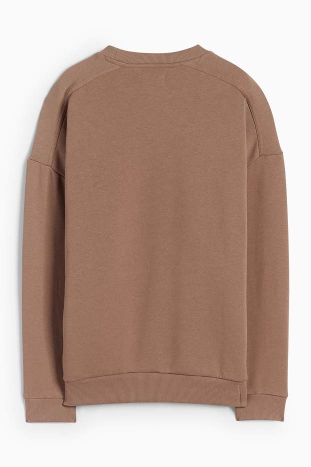 Dames - Sweatshirt - lichtbruin