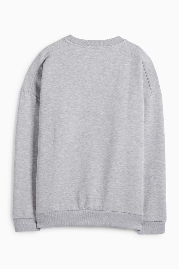 Mujer - Sudadera - gris claro jaspeado