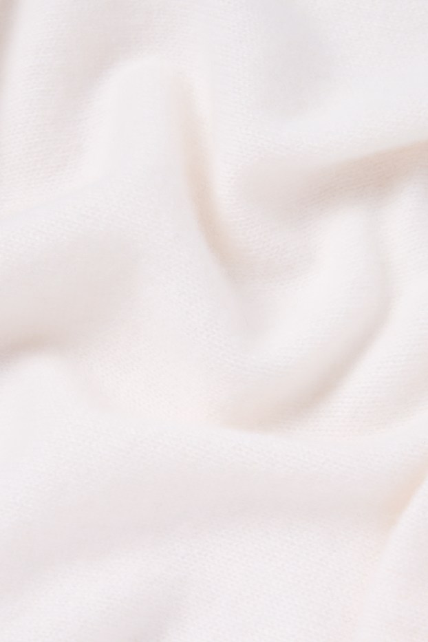 Women - Cashmere scarf - cremewhite