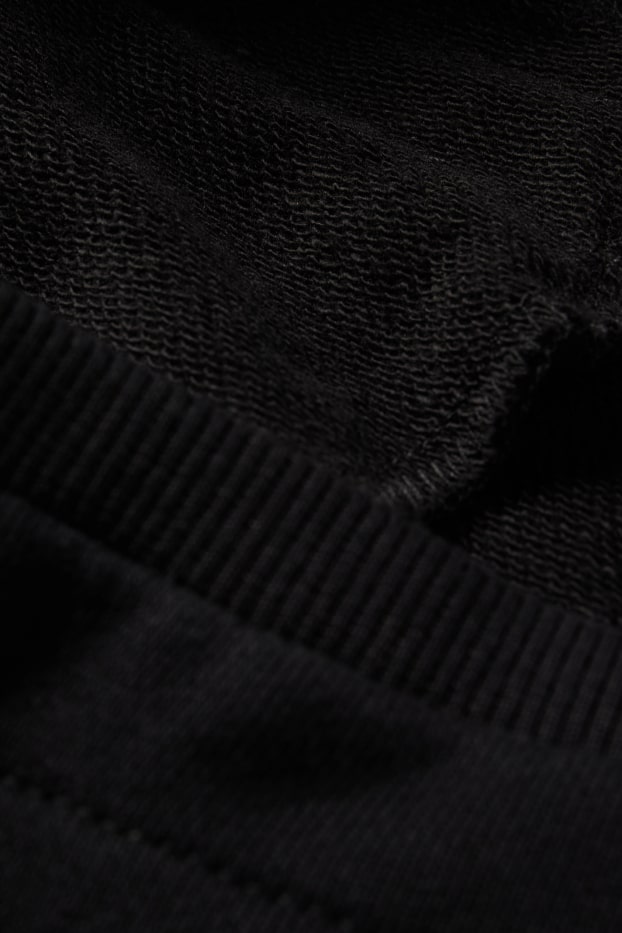 Bărbați - Pantaloni de trening cargo - negru