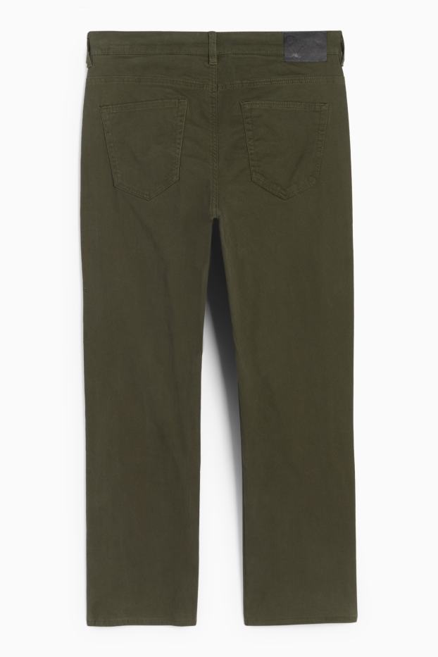 Herren - Thermohose - Regular Fit - dunkelgrün