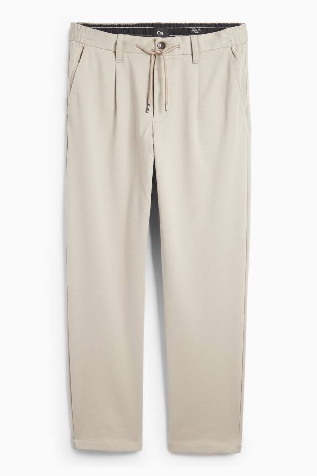 Herren - Chino - Tapered Fit - beige