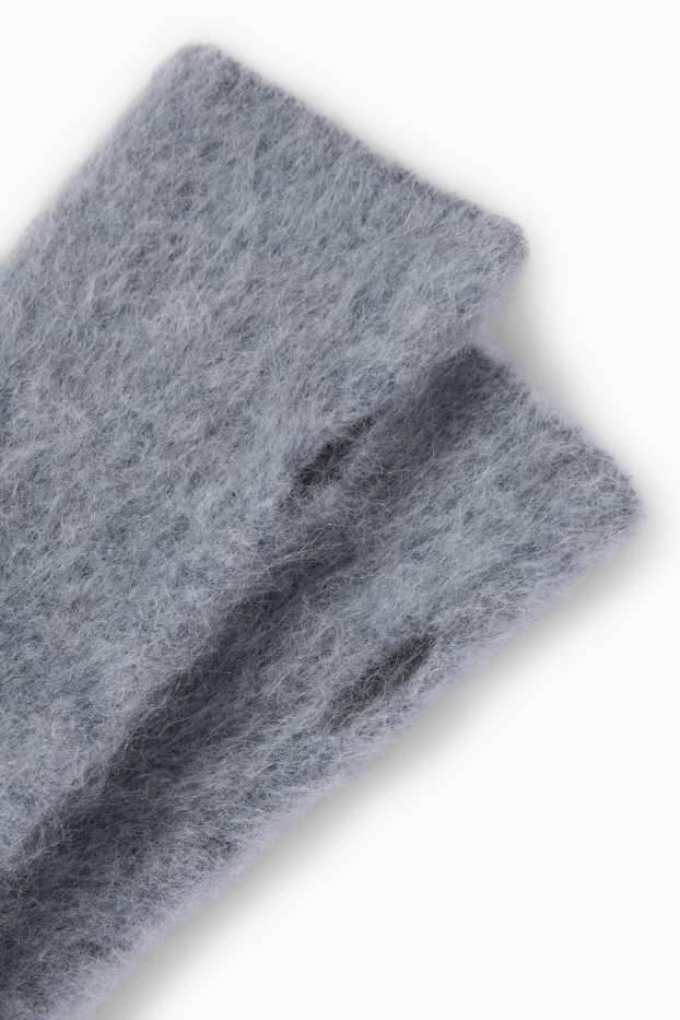 Dona - Mitenes de caixmir - gris clar