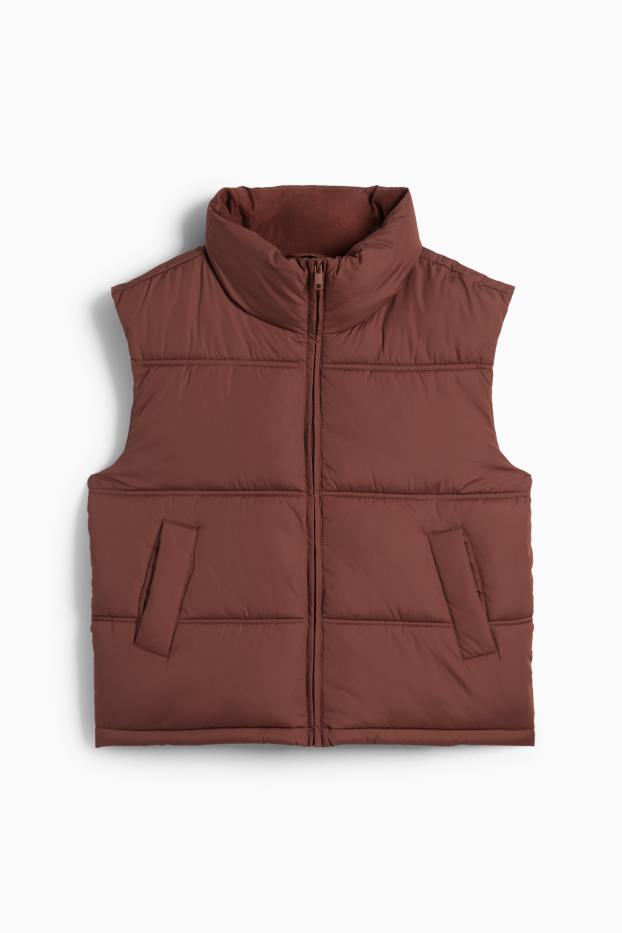 Dames - Bodywarmer - bruin
