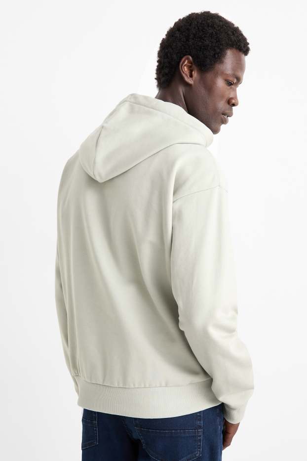 Herren - Hoodie - hellgrau