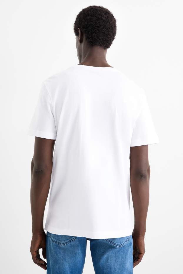 Herren - Multipack 3er - T-Shirt - Regular Fit - weiss