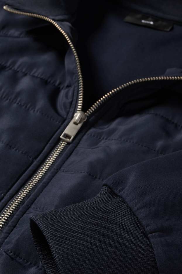 Men - Zip-through sweatshirt - dark blue