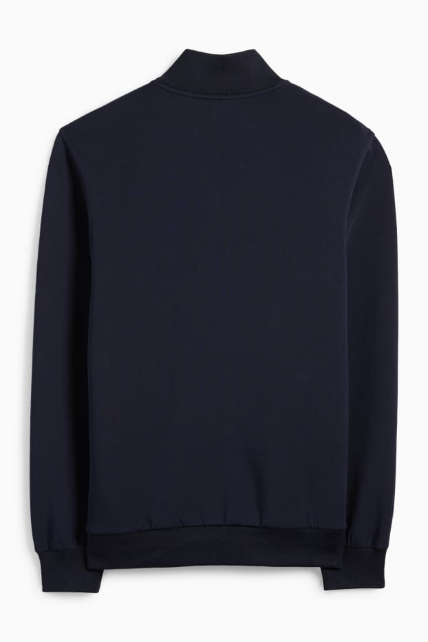 Men - Zip-through sweatshirt - dark blue
