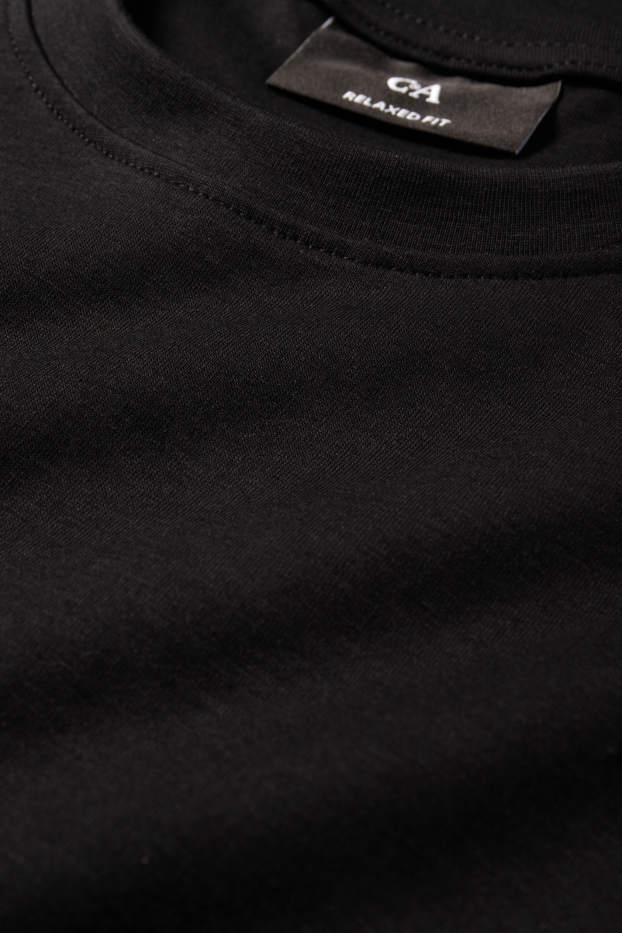 Heren - Longsleeve - zwart