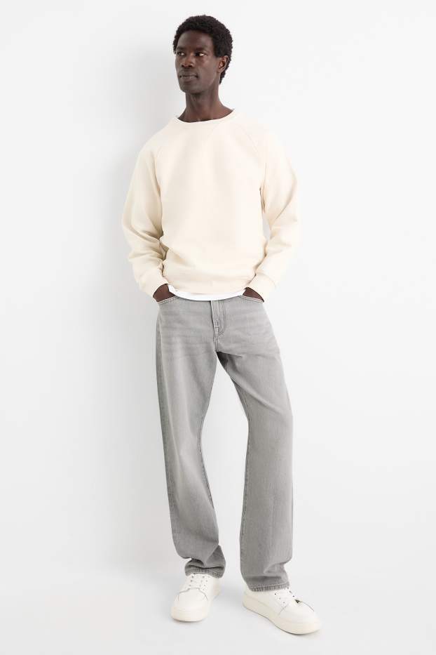 Bărbați - Relaxed jeans - denim-gri deschis