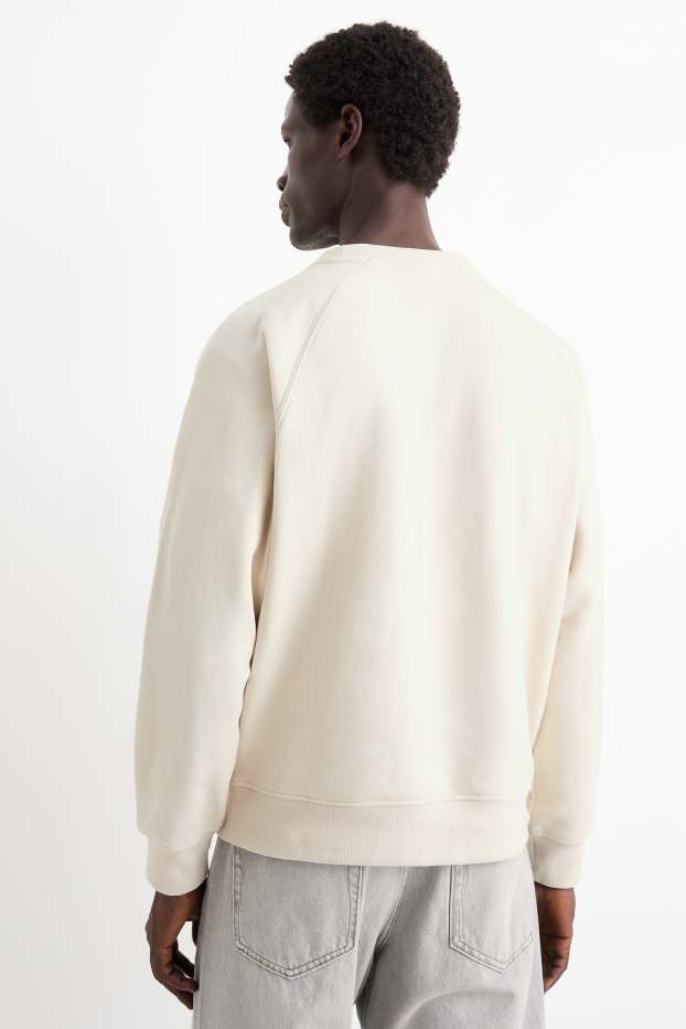 Men - Sweatshirt - cremewhite