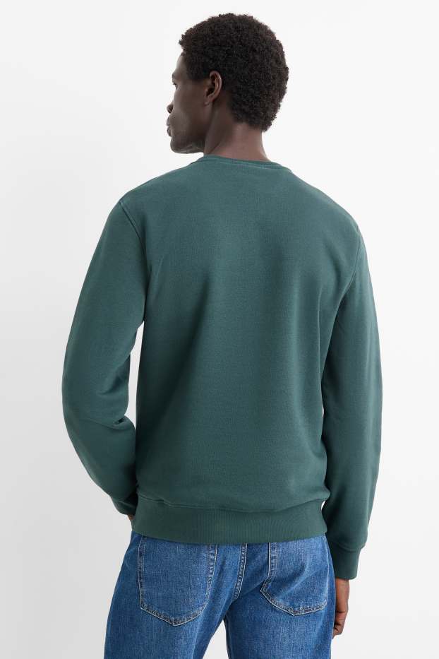 Men - Sweatshirt - dark green