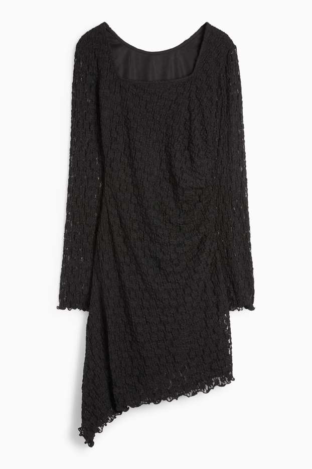 Mujer - Vestido de encaje - negro