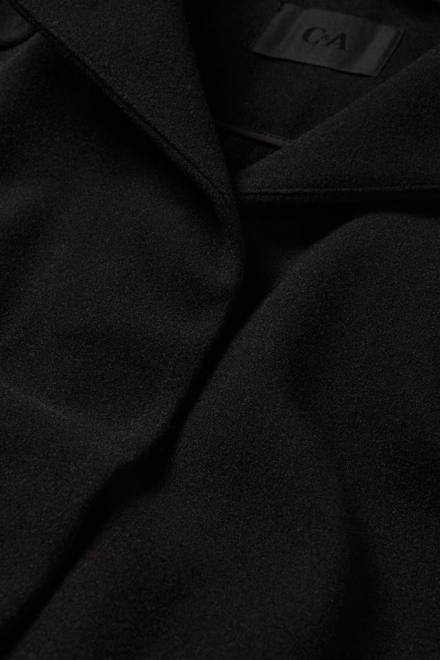 Damen - Mantel - schwarz