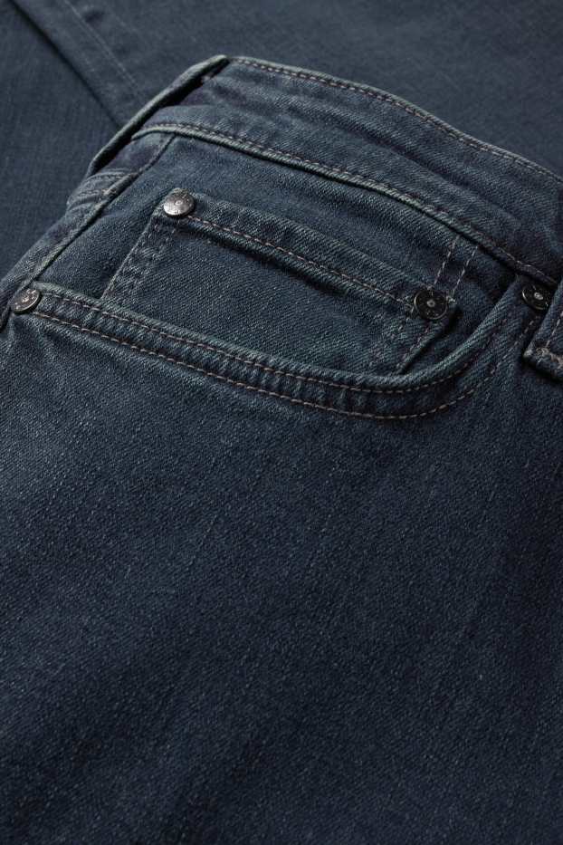 Herren - Straight Jeans - LYCRA® - dunkeljeansblau