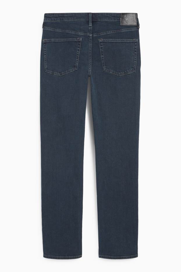 Herren - Straight Jeans - LYCRA® - dunkeljeansblau