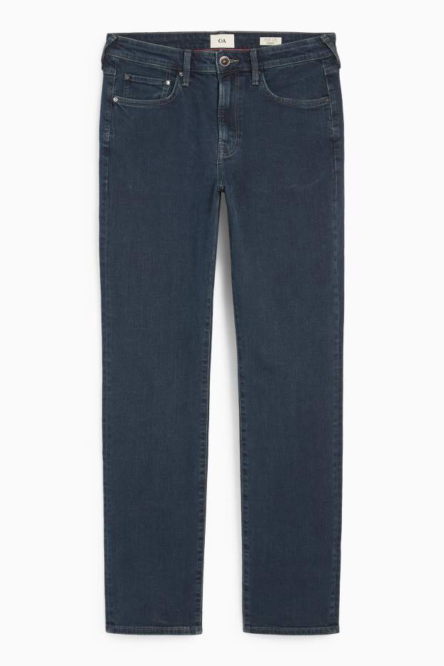 Herren - Straight Jeans - LYCRA® - dunkeljeansblau