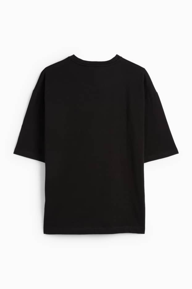 Damen - T-Shirt - Oversized - schwarz