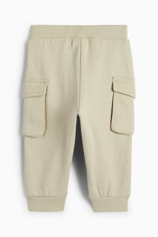 Baby: jongens - Baby-cargojoggingbroek - lichtgroen