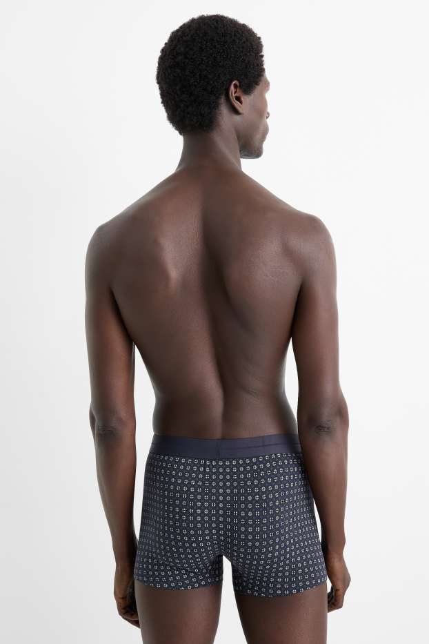 Hommes - Lot de 5 - boxers - bleu foncé