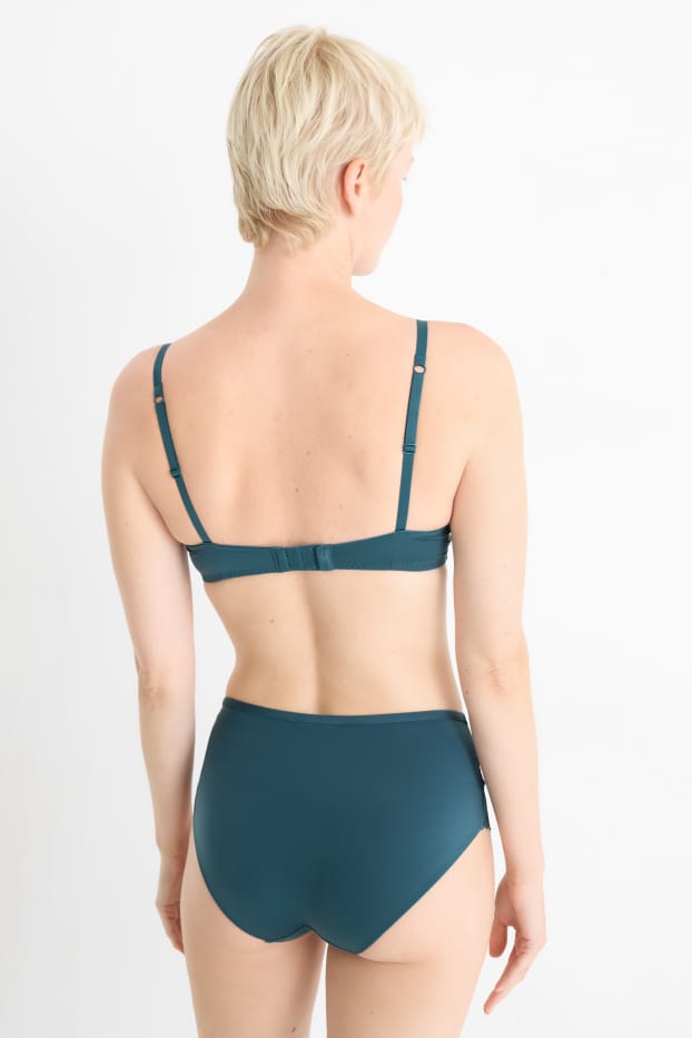 Dames - Slip - donkergroen