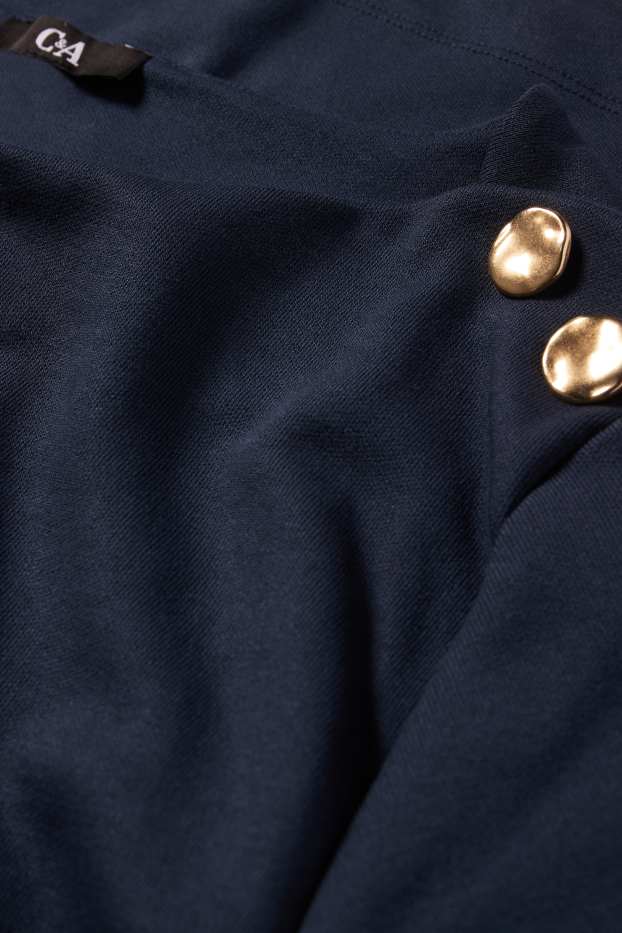 Damen - Langarmshirt - dunkelblau