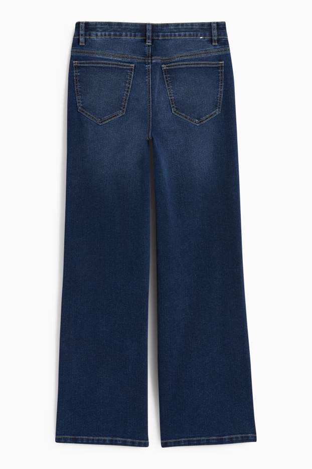 Enfants filles - Wide Leg Jeans - jean bleu foncé