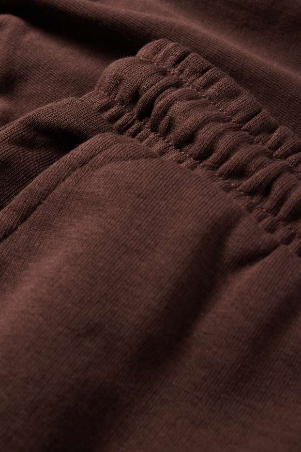 Kinderen: meisjes - Joggingbroek - donkerbruin