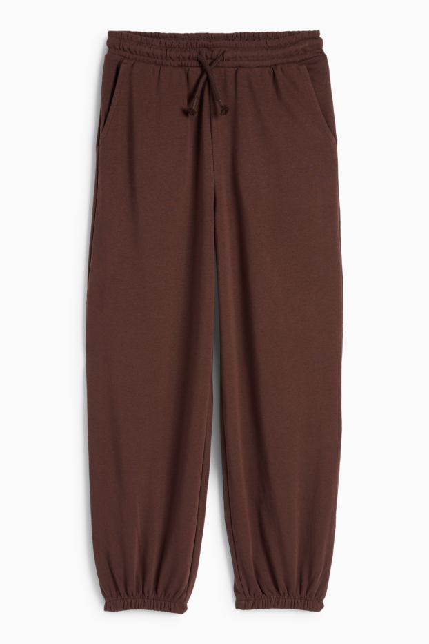 Kinderen: meisjes - Joggingbroek - donkerbruin