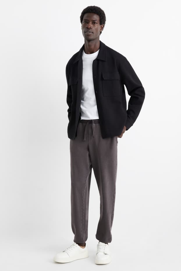 Hommes - Bas de jogging - gris foncé