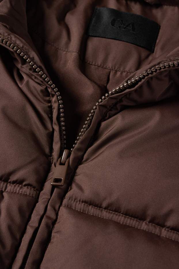 Damen - Steppjacke - dunkelbraun