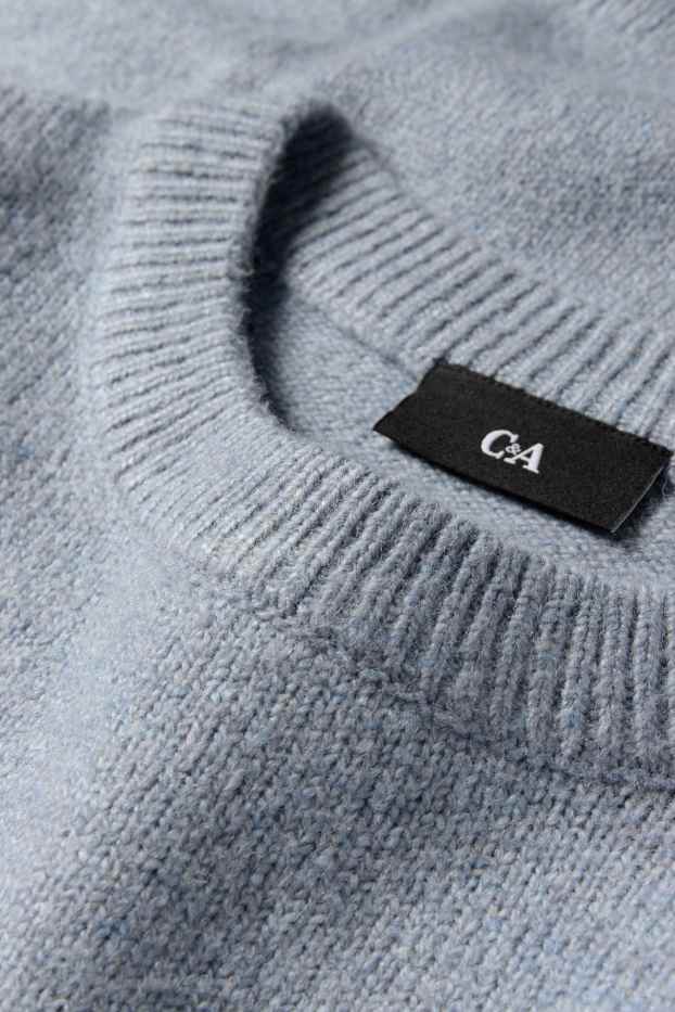 Hommes - Pull - bleu clair