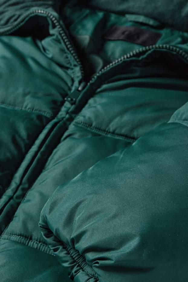 Mujer - Chaqueta acolchada - verde oscuro