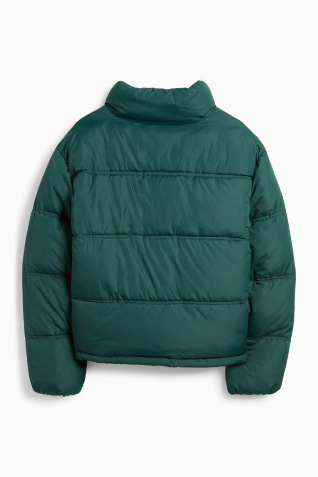 Mujer - Chaqueta acolchada - verde oscuro