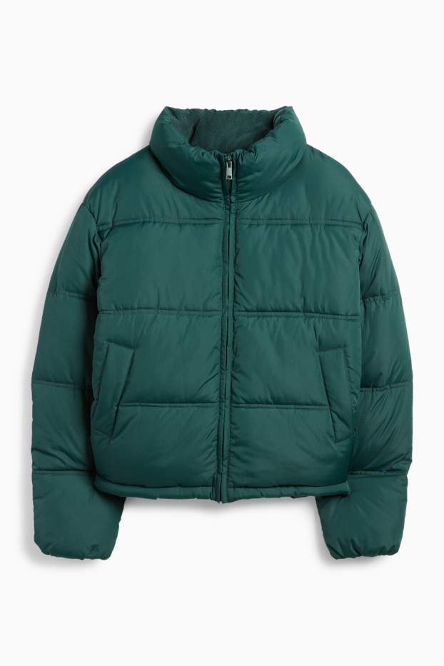 Mujer - Chaqueta acolchada - verde oscuro