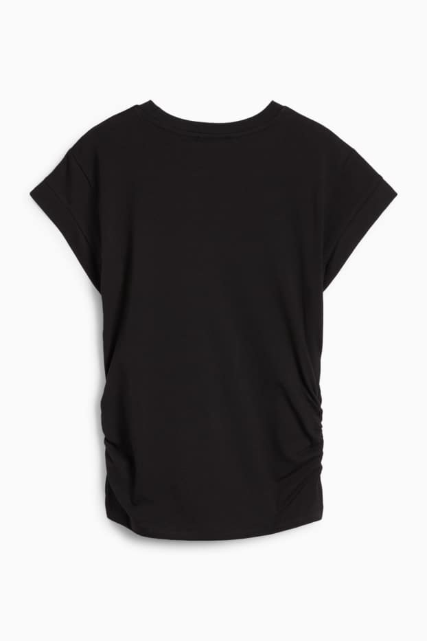 Femei - Tricou - slim fit - negru