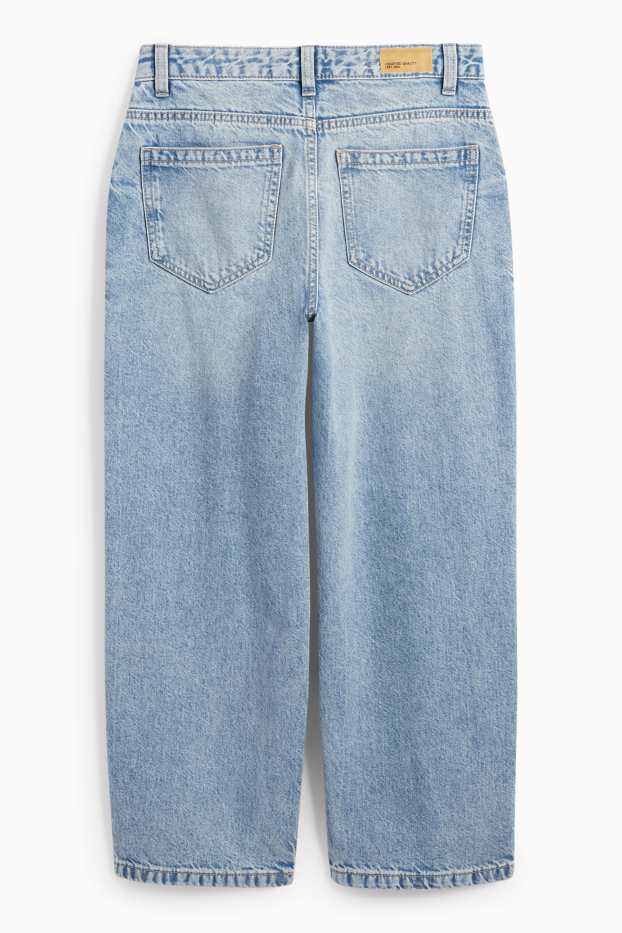 Children Girls - Skateboarder jeans - denim-light blue