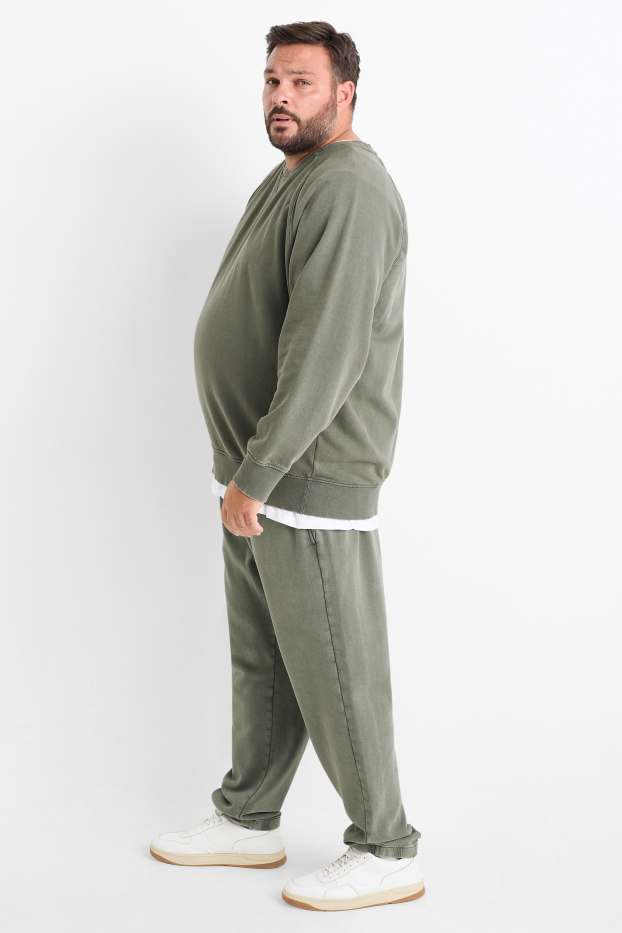 Hommes - Pantalon de jogging - kaki