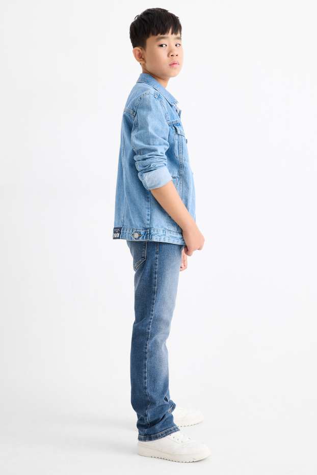Děti - chlapci - Straight jeans - džíny - modré