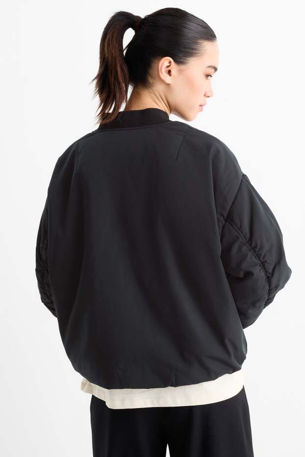 Damen - Bomberjacke - schwarz