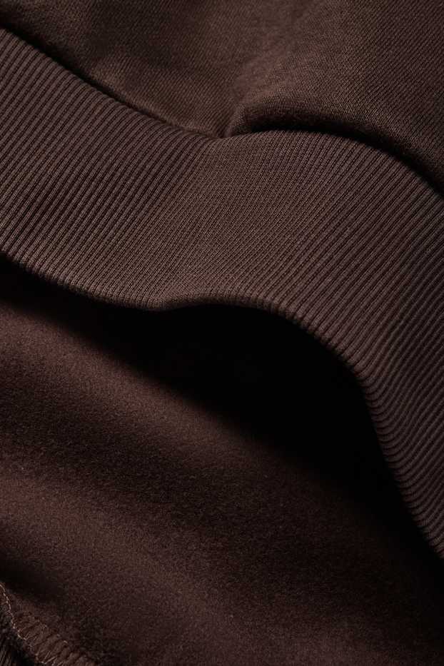 Femmes - Sweat à capuche - marron foncé