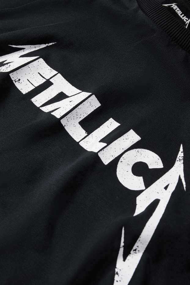 Herren - T-Shirt - Oversized - Metallica - schwarz