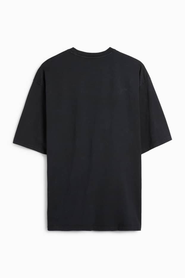 Herren - T-Shirt - Oversized - Metallica - schwarz