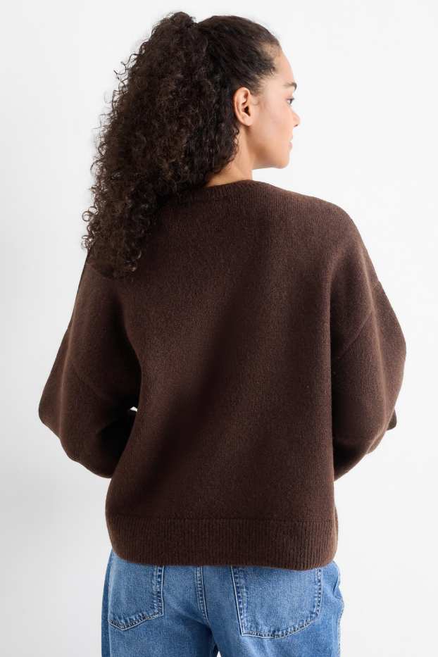 Women - Jumper - dark brown