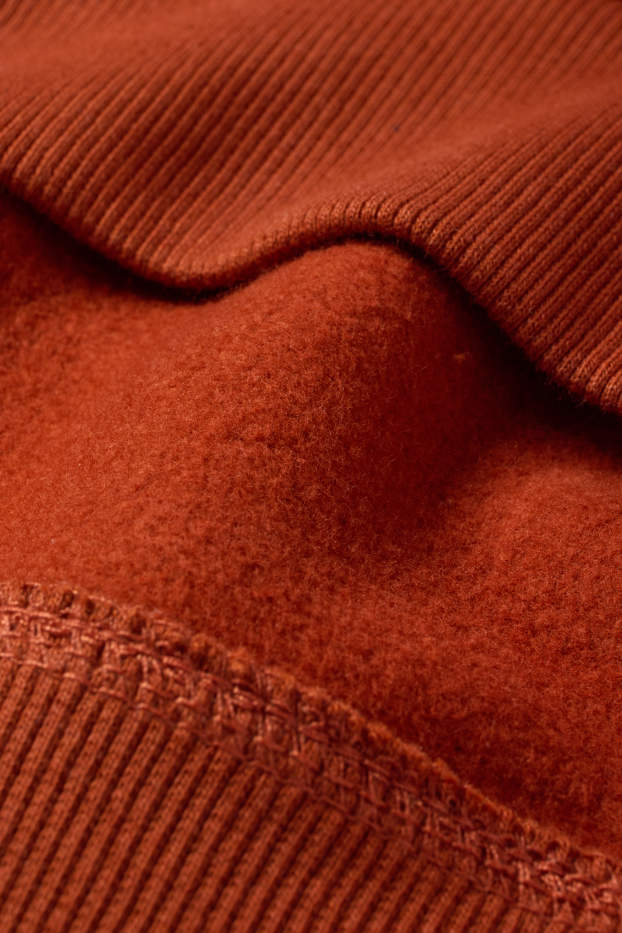 Hommes - Sweat - orange foncé