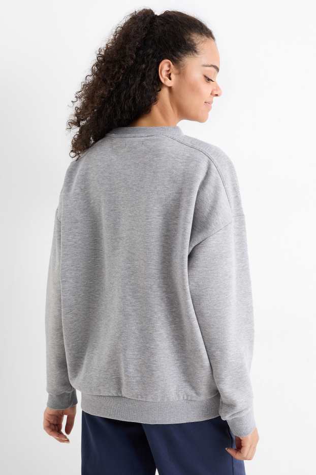Mujer - Sudadera - gris claro jaspeado