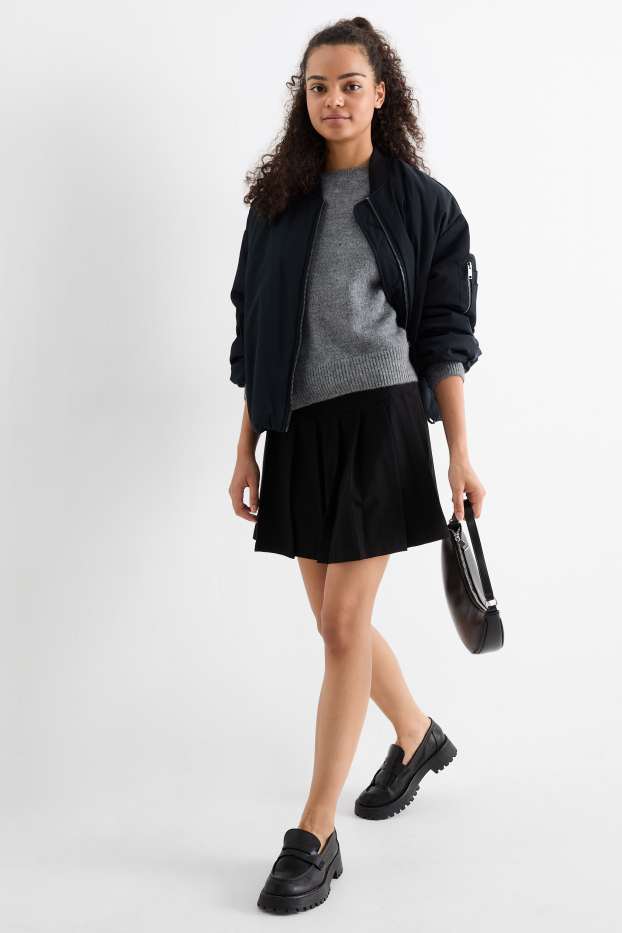 Femmes - Jupe short - noir